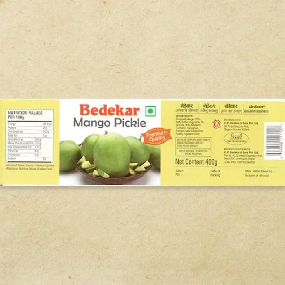Bedekar Mango Pickle, 400 g-2.webp